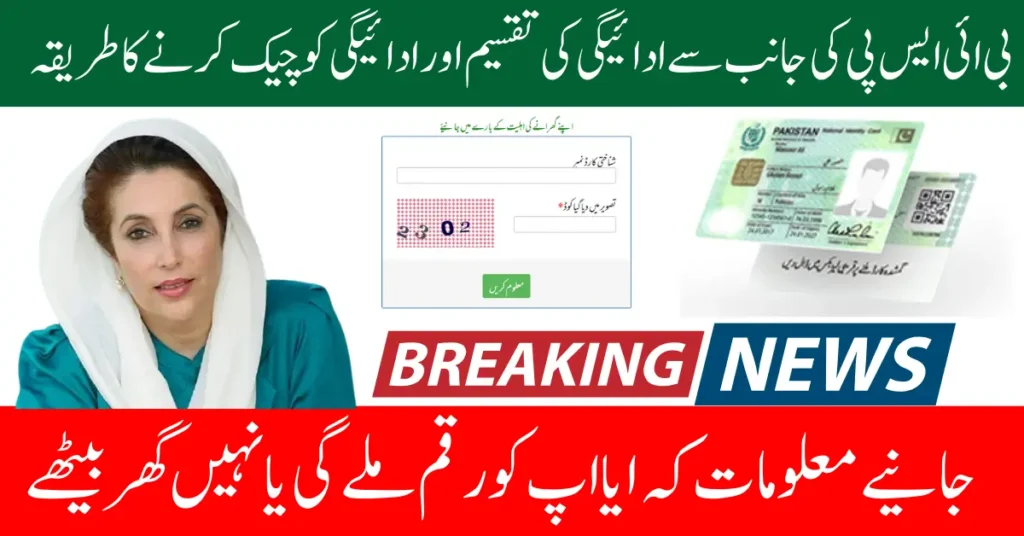 Bisp 8171 Payment Check Discreet 2025 And Check Your PMT Score Now