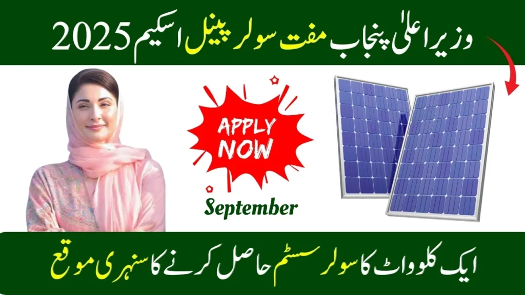 CM Punjab Free Solar Panel Scheme 2025 Know Full Details Step by Step